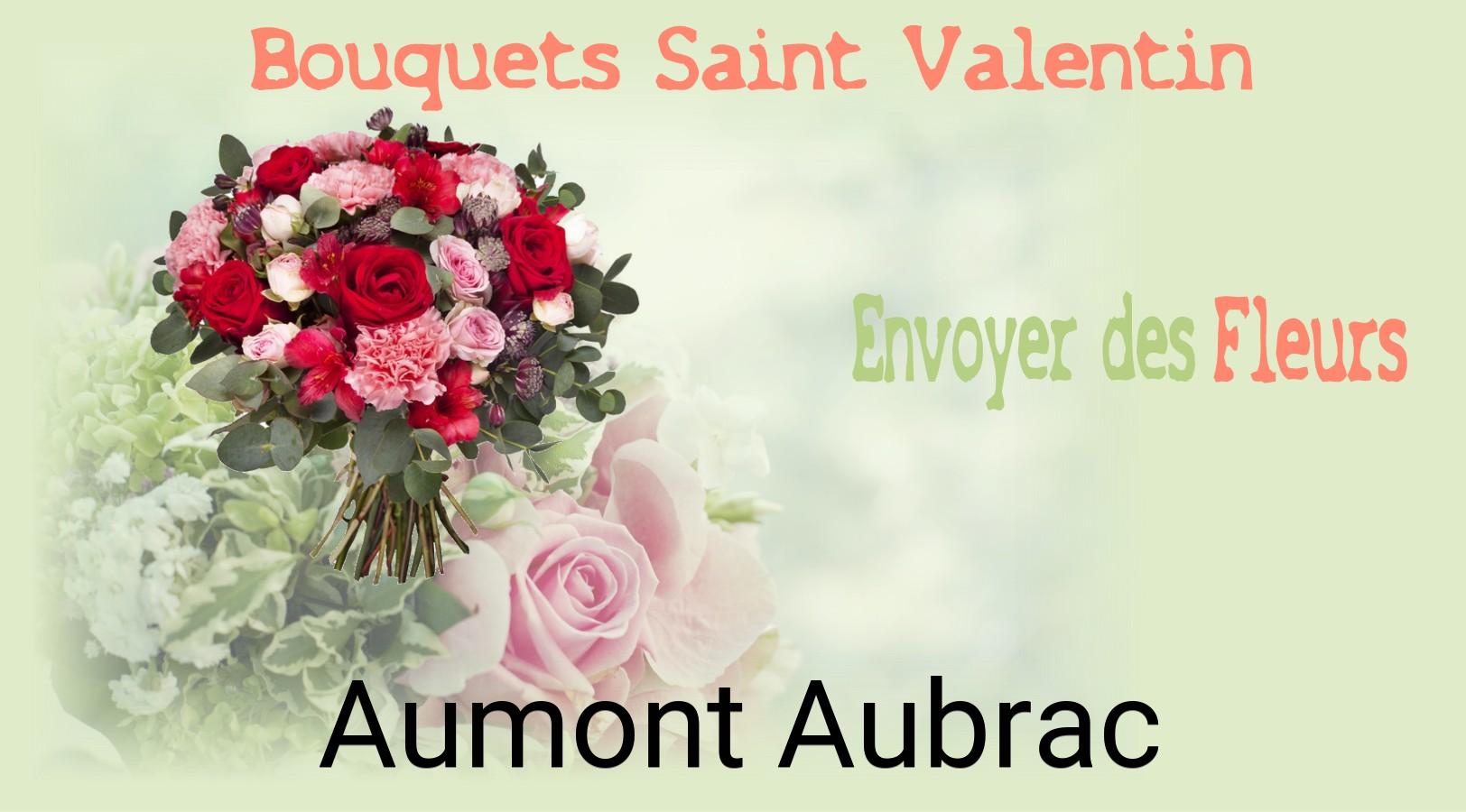 Roses de Saint-Valentin livrées à Aumont-Aubrac